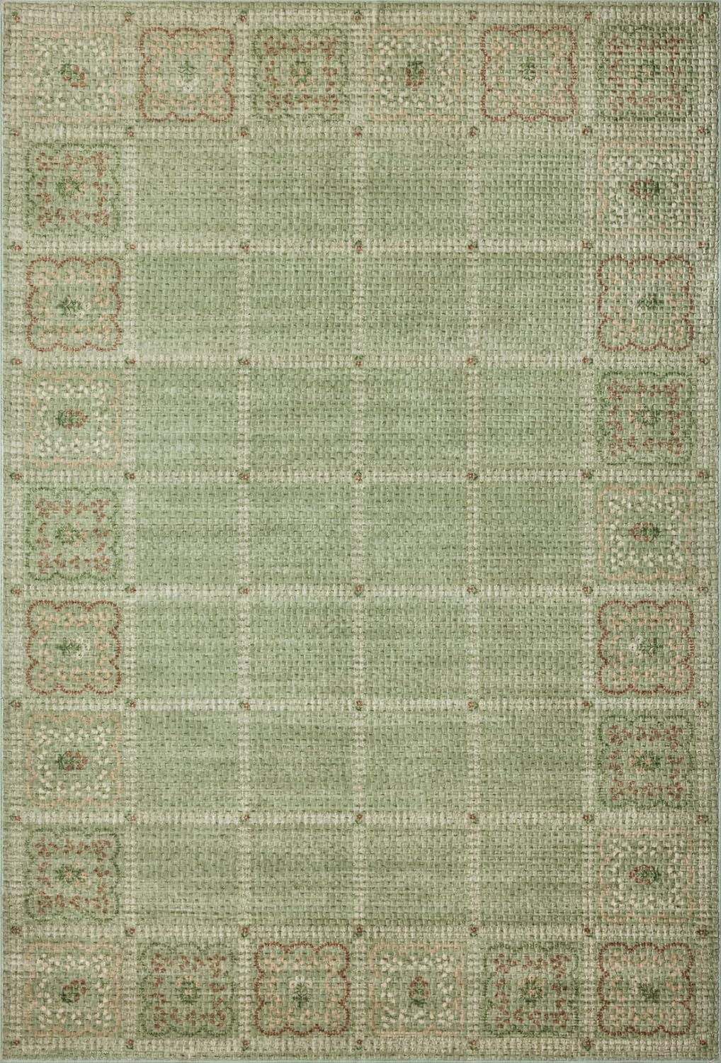 image:imageLoloi Rifle Paper Co Orchard Collection ORH05 NaturalMulti 26 x 116 Runner Rug Machine Washable Floral Vintage Inspired FarmhousePrintedLow PileSoftLiving RoomBedroomDiningCarpetGreen Multi