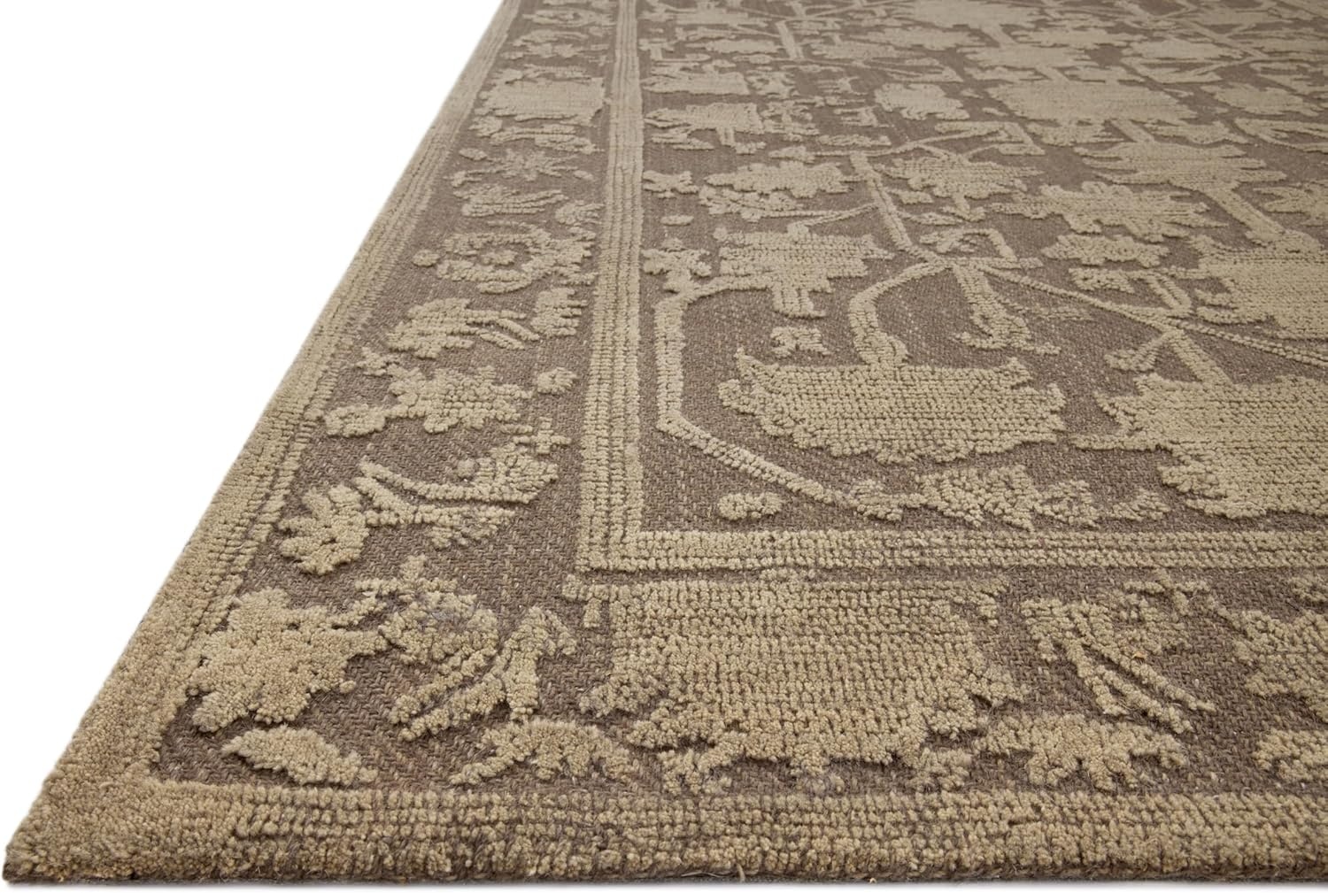 image:imageLoloi Magnolia Home by Joanna Gaines Gloria BarkKhaki 50 x 76 Area RugBark Khaki