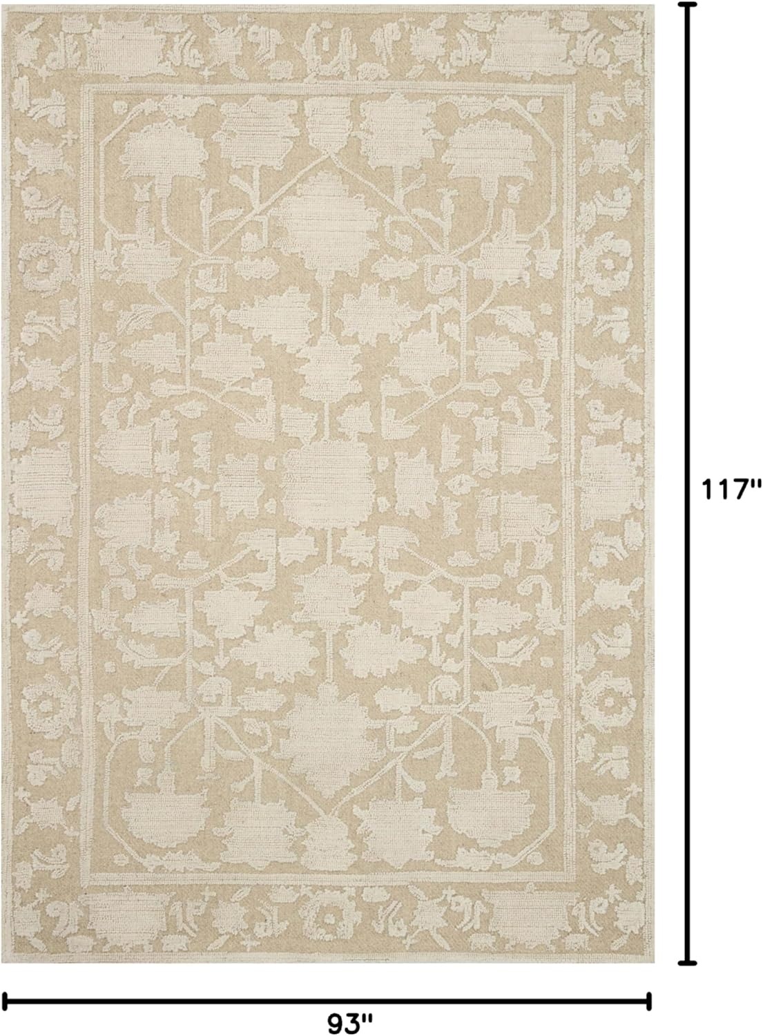 image:imageLoloi Magnolia Home by Joanna Gaines Gloria BarkKhaki 50 x 76 Area RugNatural Ivory