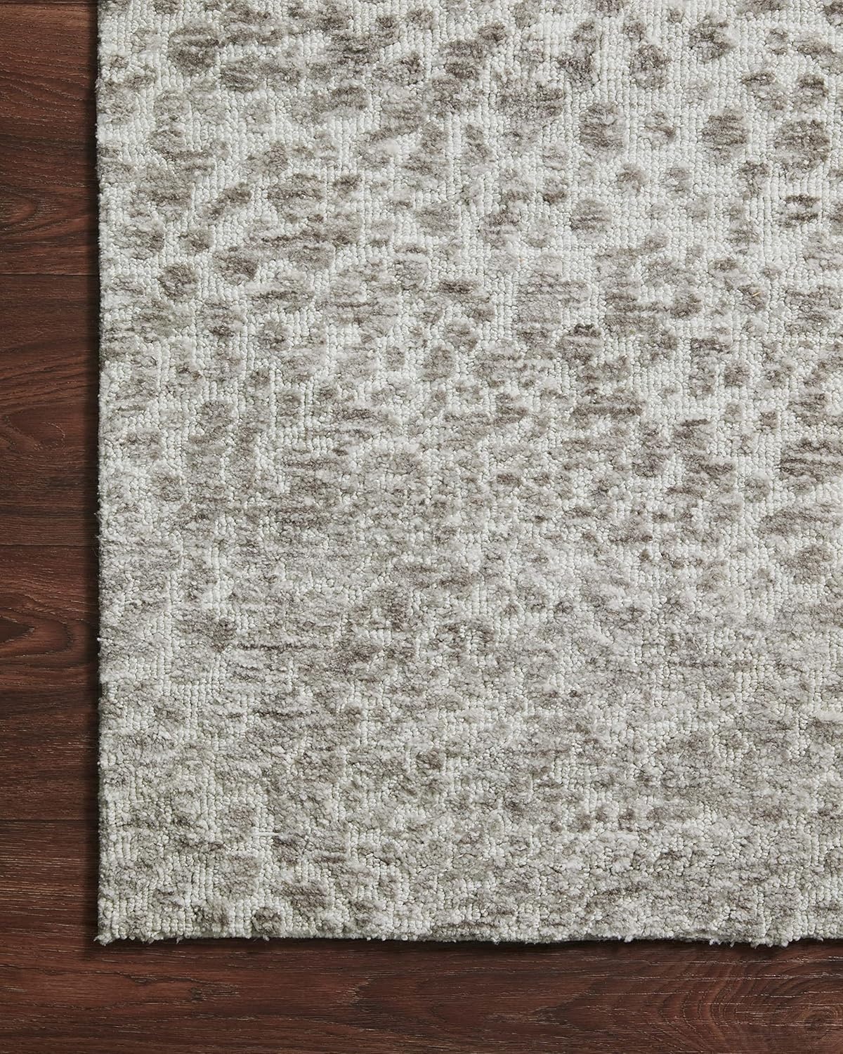 image:imageLoloi Neda Collection NED06 NaturalSlate 50 x 76 Area RugSilver Ivory