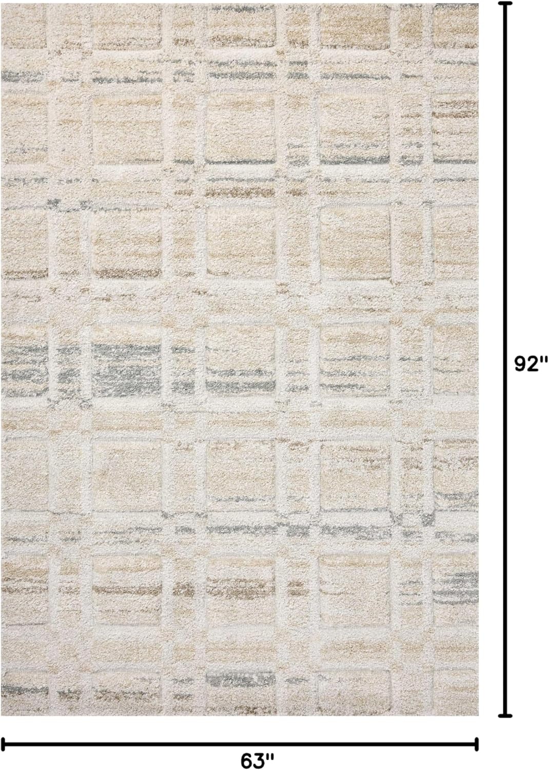 image:imageLoloi Silas MochaChampagne 53 x 78 Area RugBone Multi