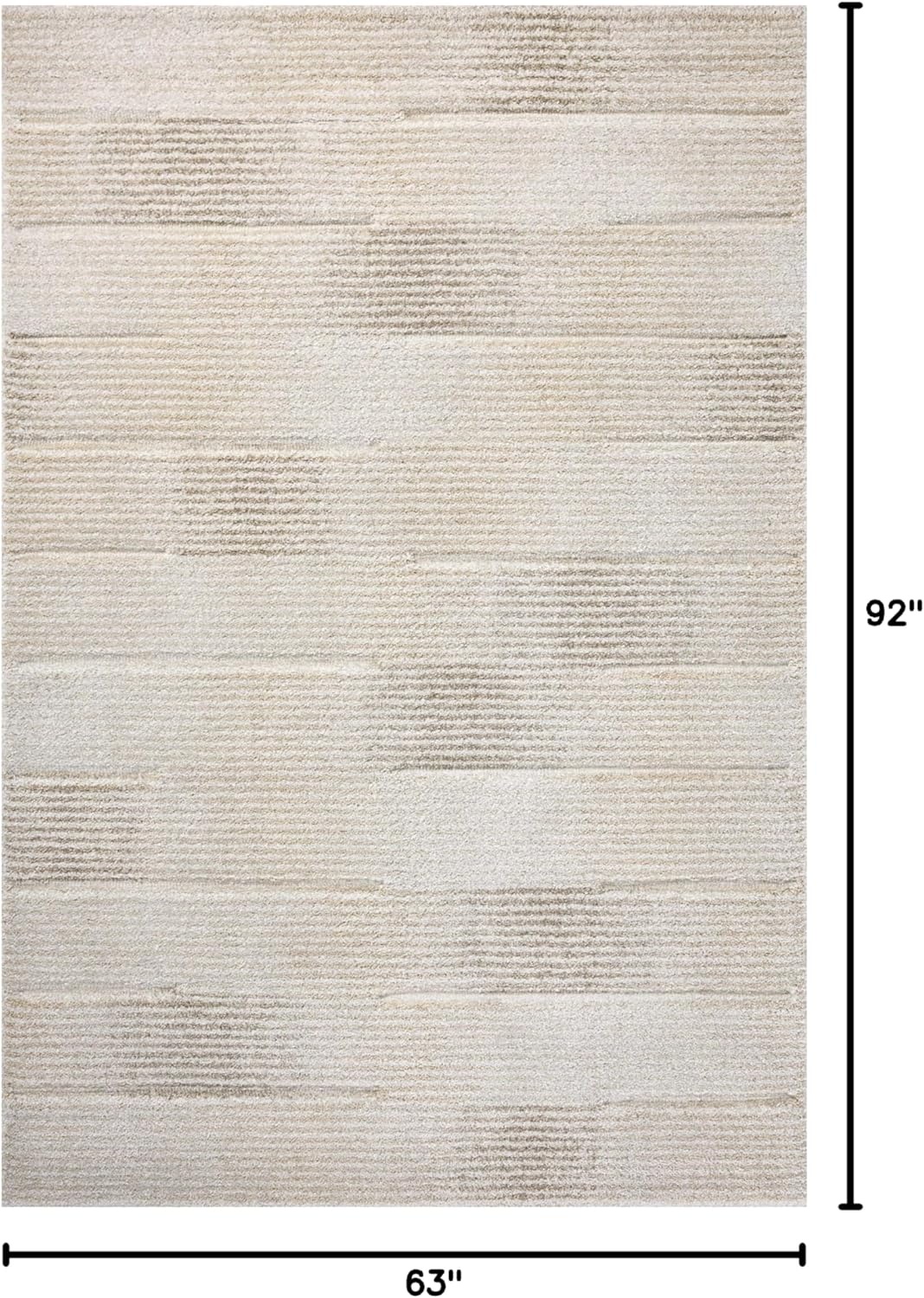 image:imageLoloi Silas MochaChampagne 53 x 78 Area RugFog Natural