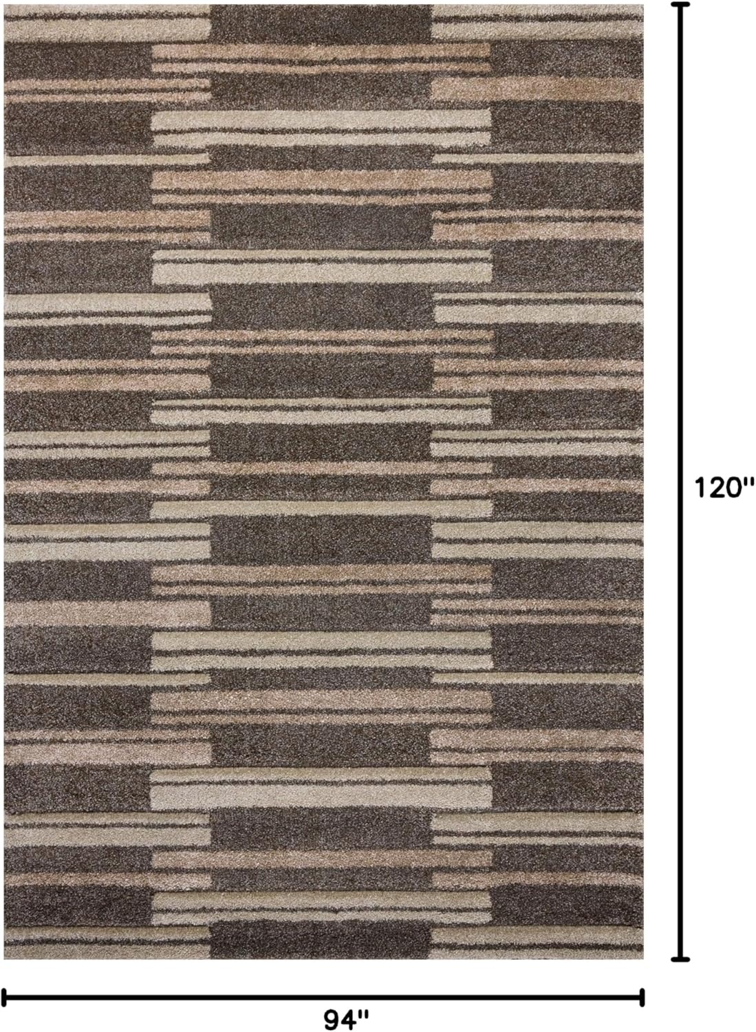 image:imageLoloi Silas MochaChampagne 53 x 78 Area RugMocha Champagne