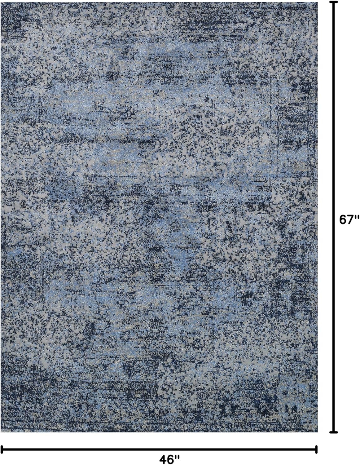 image:imageLoloi Viera Lt BlueGrey 77 x 106 Area Rug310 x 57 Rectangular