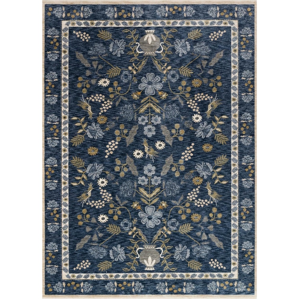 image:imageLoloi Rifle Paper Co Kismet Navy 710 x 1010 Area Rug