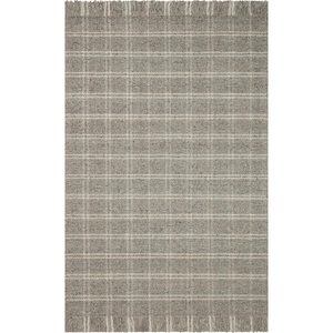 Loloi Joanna Gaines Caleb Collection, Taupe & Natural, 5′-0″ x 7′-6″ Area Rug – Timeless Plaid Area Rugs for Living Room Bedroom Entryway & Hallway No Shed High Traffic Home Decor Rug