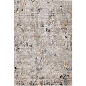 Loloi Leigh Collection LEI-04 Silver/Multi 5′-3″ x 7′-6″ Area Rug(Slate / Denim)