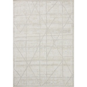 Loloi Roxie Collection ROX-01 Ivory/Graphite 5′-2″ x 7′-6″ Area Rug