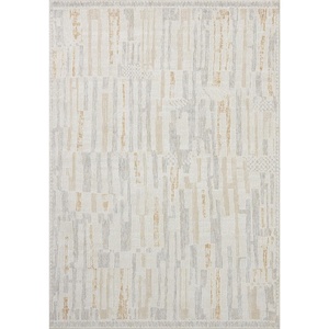 Loloi Roxie Collection ROX-08 Natural/Sand 4′-0″ x 6′-0″ Accent Rug