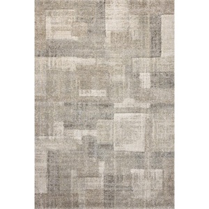 Loloi Silas Mocha/Champagne 5′-3″ x 7′-8″ Area Rug(Natural / Pebble)