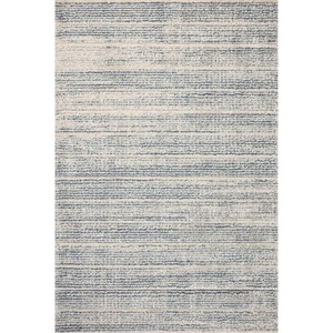 Loloi Silas Mocha/Champagne 5′-3″ x 7′-8″ Area Rug(Oatmeal / Blue)