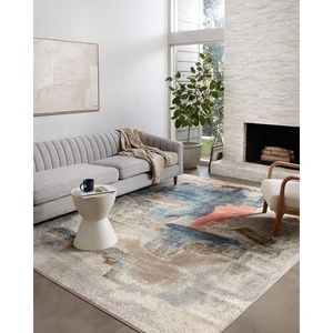 Loloi II Spirit Collection SPI-05 Stone/Multi 5′-3″ x 7′-6″ Area Rug(Stone / Multi)